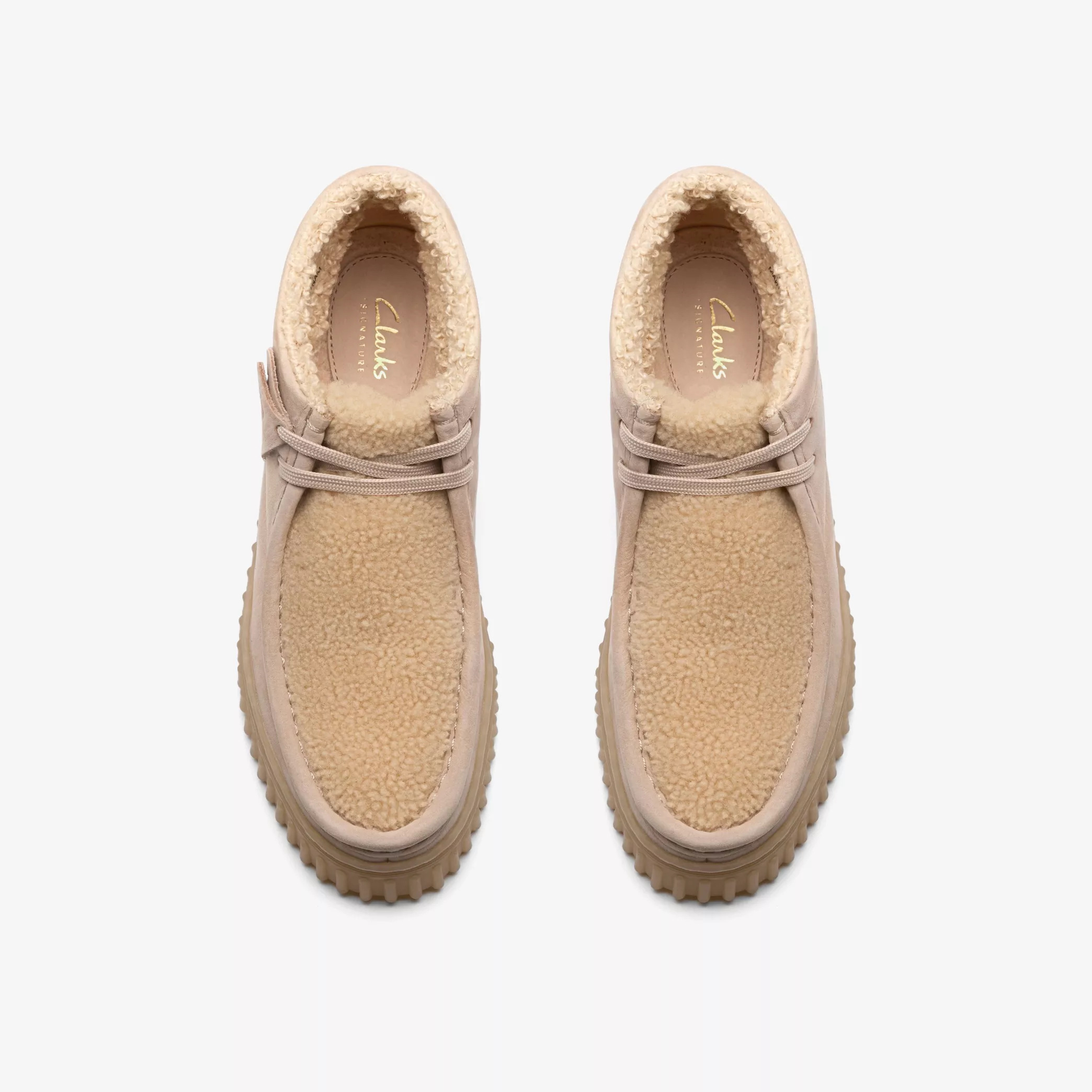 дамски обувки с топла подплата clarks torhill moss 26182914 - снимка 4